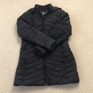 Xersion Black Puffer Coat